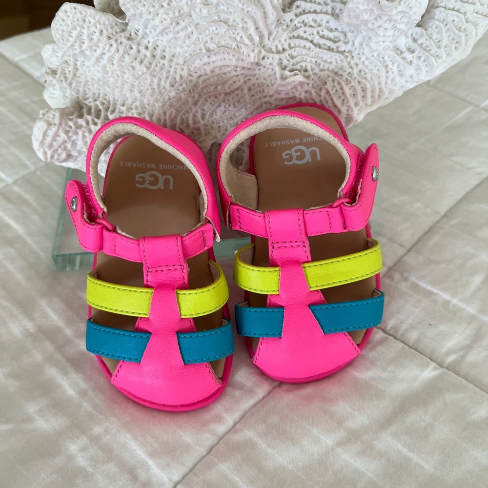 UGG Kids' Sandals - Pink, Yellow, Blue